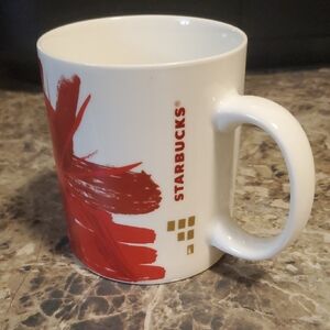 Starbucks Bold Red and White Mug